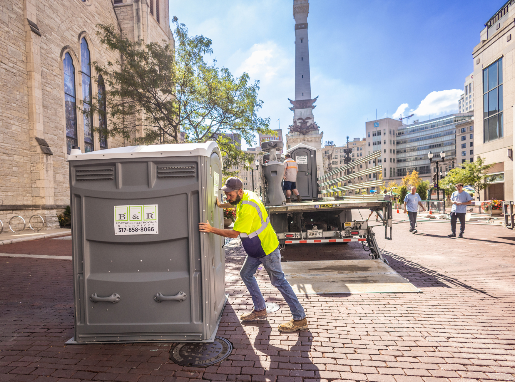 Portable Restroom with Sink