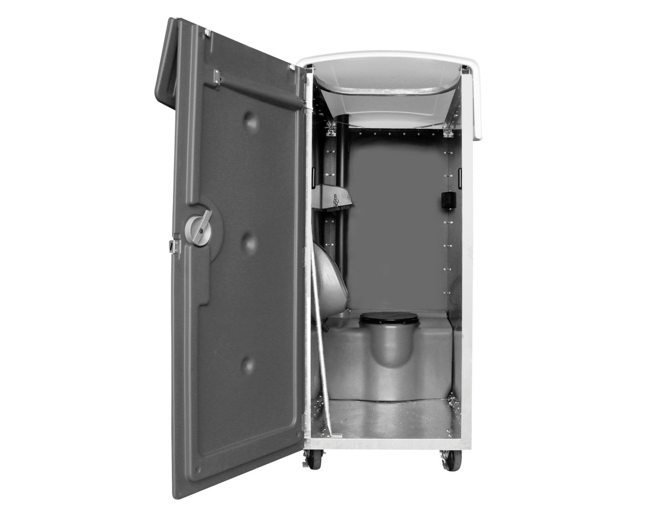 Compact Sanitation for Multi-Story Construction Sites