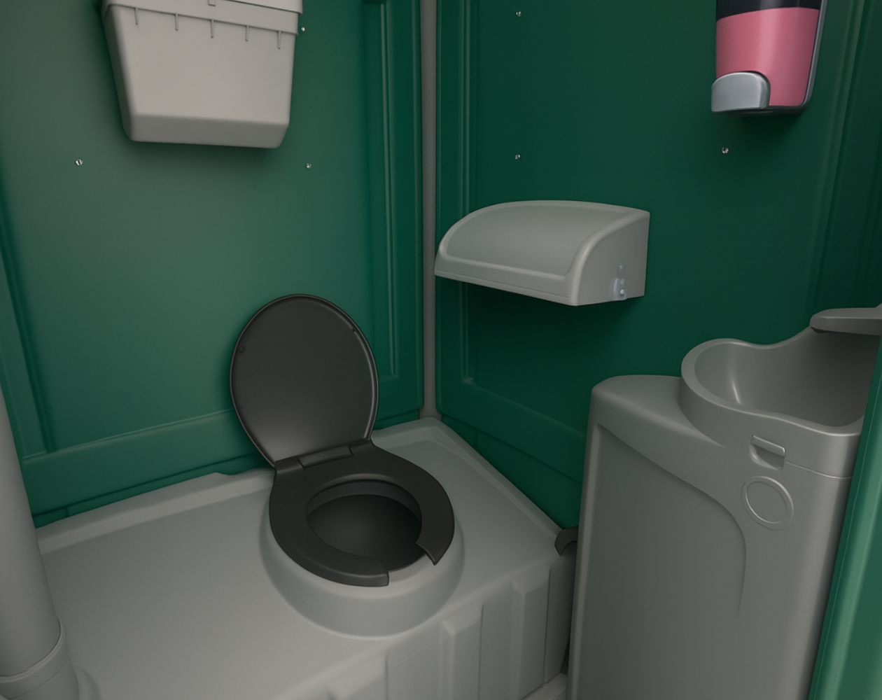 Added Convenience with Built-In Handwashing