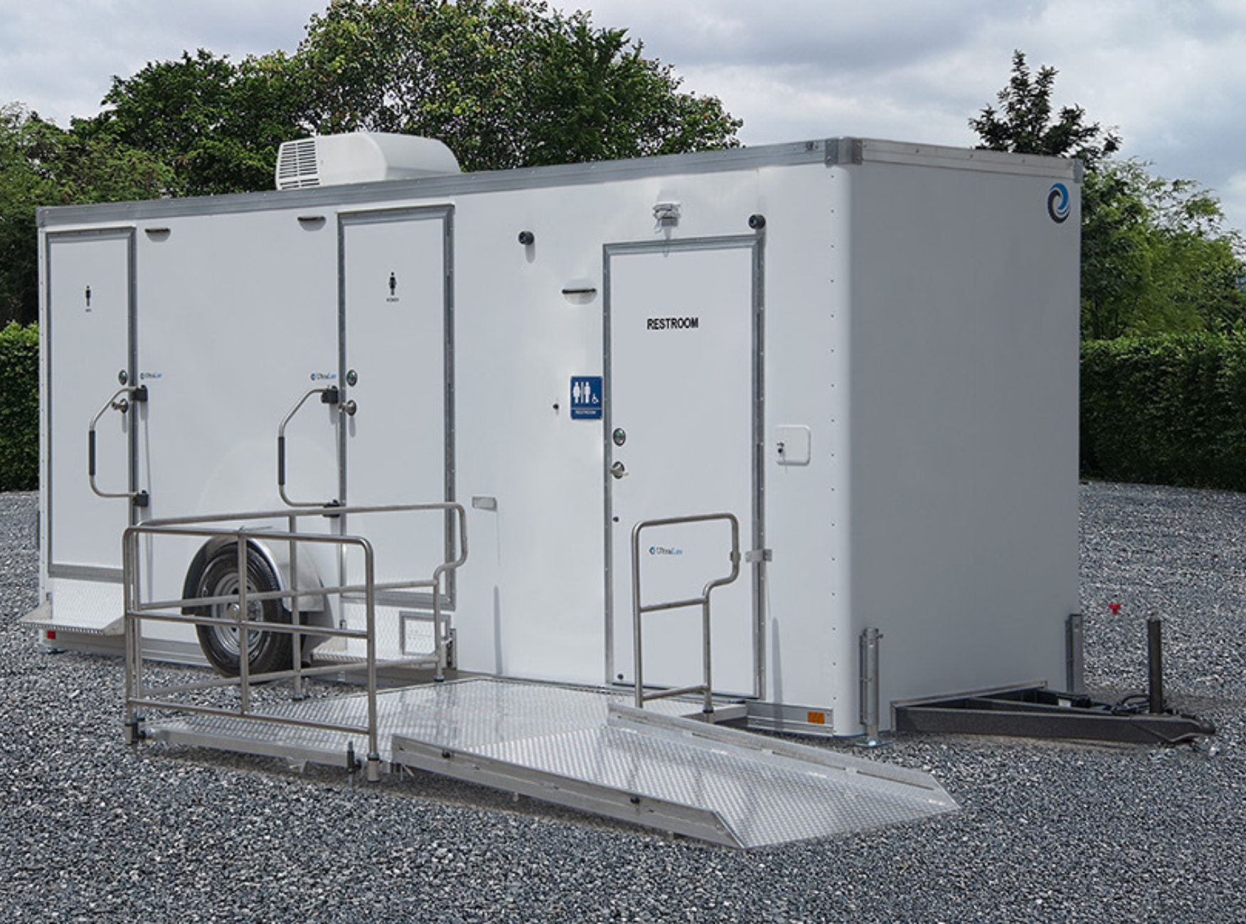 ADA+2 Restroom Trailer